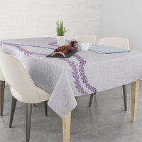 Aloha Lei Mikioi Tablecloth Purple Polynesian Tribal Tatau Pattern LT9 - Polynesian Pride