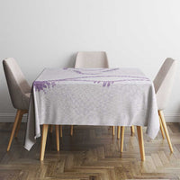 Aloha Lei Mikioi Tablecloth Purple Polynesian Tribal Tatau Pattern LT9 - Polynesian Pride