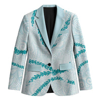 Aloha Lei Mikioi Blazer Aloha Lei Mikioi LT9 Unisex Teal - Polynesian Pride