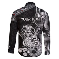 Personalised New Zealand Potae Pango Cricket Family Matching Mermaid Dress and Hawaiian Shirt Special Maori Hei Tiki Tribal Tattoo LT9 - Polynesian Pride