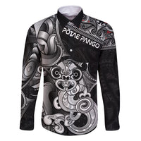 Personalised New Zealand Potae Pango Cricket Family Matching Summer Maxi Dress and Hawaiian Shirt Special Maori Hei Tiki Tribal Tattoo