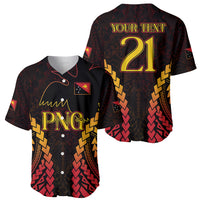 Custom Papua New Guinea Cricket Baseball Jersey Go Barramundis