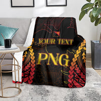 Custom Papua New Guinea Cricket Blanket Go Barramundis LT9 - Polynesian Pride