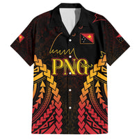 Custom Papua New Guinea Cricket Family Matching Off The Shoulder Long Sleeve Dress and Hawaiian Shirt Go Barramundis