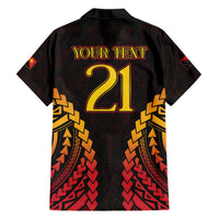 Custom Papua New Guinea Cricket Hawaiian Shirt Go Barramundis LT9 - Polynesian Pride