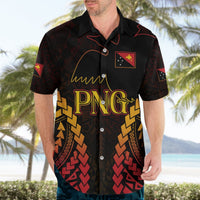 Custom Papua New Guinea Cricket Hawaiian Shirt Go Barramundis LT9 - Polynesian Pride