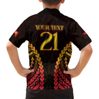 Custom Papua New Guinea Cricket Hawaiian Shirt Go Barramundis LT9 - Polynesian Pride