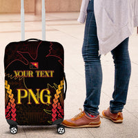 Custom Papua New Guinea Cricket Luggage Cover Go Barramundis