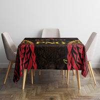 Custom Papua New Guinea Cricket Tablecloth Go Barramundis LT9 - Polynesian Pride