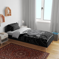 Custom Papua New Guinea Cricket Bedding Set Tribal Bird of Paradise Tattoo LT9 - Polynesian Pride