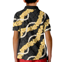 Aloha Melemele Hibiscus Pikake Lei Kid Polo Shirt Hawaiian Quilt Pattern LT9 - Polynesian Pride