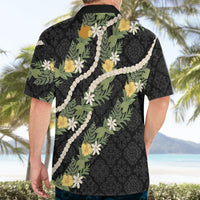 Puakenikeni Anthurium Pikake Lei Hawaiian Shirt Hawaiian Quilt Pattern LT9 - Polynesian Pride