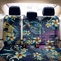 Plumeria Turtles Traditional Tribal Back Car Seat Cover LT9 - Polynesian Pride