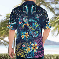 Plumeria Turtles Traditional Tribal Hawaiian Shirt LT9 - Polynesian Pride