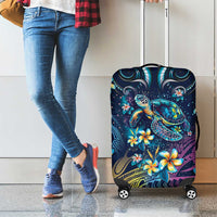 Plumeria Turtles Traditional Tribal Luggage Cover LT9 - Polynesian Pride