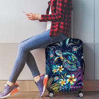Plumeria Turtles Traditional Tribal Luggage Cover LT9 - Polynesian Pride