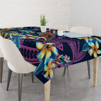 Plumeria Turtles Traditional Tribal Tablecloth LT9 - Polynesian Pride
