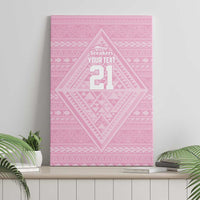 Custom New Zealand Basketball Indigenous Canvas Wall Art LT9 - Polynesian Pride