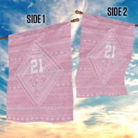 Custom New Zealand Basketball Indigenous Garden Flag - Polynesian Pride