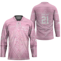 Custom New Zealand Basketball Indigenous Hockey Jersey LT9 - Polynesian Pride