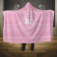 Custom New Zealand Basketball Indigenous Hooded Blanket LT9 - Polynesian Pride
