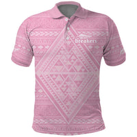 Custom New Zealand Basketball Indigenous Polo Shirt - Polynesian Pride