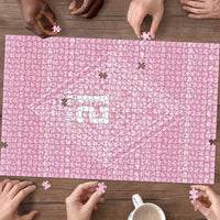Custom New Zealand Basketball Indigenous Puzzle LT9 - Polynesian Pride
