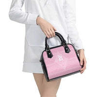 Custom New Zealand Basketball Indigenous Shoulder Handbag - Polynesian Pride