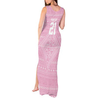 Custom New Zealand Basketball Indigenous Tank Maxi Dress - Polynesian Pride