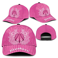 New Zealand Classic Cap Fire Basketball Maori Tribal Pink LT9 - Polynesian Pride