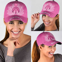 New Zealand Classic Cap Fire Basketball Maori Tribal Pink LT9 - Polynesian Pride