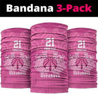 New Zealand Neck Gaiter Fire Basketball Maori Tribal Pink LT9