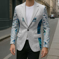 Custom New Zealand Aotearoa Blazer Maori Paua Shell Indigenous - Polynesian Pride