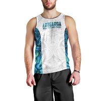 Custom New Zealand Aotearoa Men Tank Top Maori Paua Shell Indigenous LT9 - Polynesian Pride