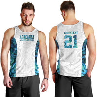 Custom New Zealand Aotearoa Men Tank Top Maori Paua Shell Indigenous LT9 - Polynesian Pride