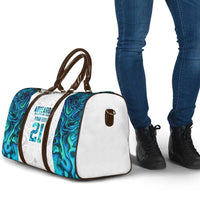 Custom New Zealand Aotearoa Travel Bag Maori Paua Shell Indigenous - Polynesian Pride