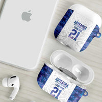 Custom New Zealand Aotearoa AirPods Case Purple Maori Paua Shell Indigenous LT9 - Polynesian Pride