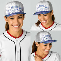 New Zealand Aotearoa Baseball Net Cap Purple Maori Papua Shell Indigenous - Polynesian Pride