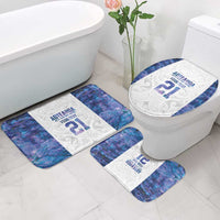 Custom New Zealand Aotearoa Bathroom Set Purple Maori Paua Shell Indigenous LT9 - Polynesian Pride