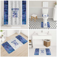 Custom New Zealand Aotearoa Bathroom Set Purple Maori Paua Shell Indigenous LT9 - Polynesian Pride