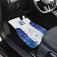 Custom New Zealand Aotearoa Car Mats Purple Maori Paua Shell Indigenous LT9 - Polynesian Pride
