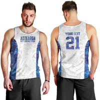 Custom New Zealand Aotearoa Men Tank Top Purple Maori Paua Shell Indigenous LT9 - Polynesian Pride