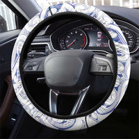 New Zealand Aotearoa Steering Wheel Cover Purple Maori Paua Shell Indigenous LT9 - Polynesian Pride
