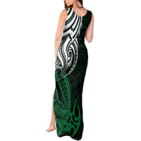 Your Matter Suicide Prevention Tank Maxi Dress Green Polynesian Tribal LT9 - Polynesian Pride