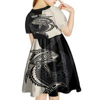 personalised-polynesia-fishing-kid-short-sleeve-dress-with-maori-hei-matau-fish-hook-gold-art