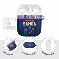 Rugby Toa Samoa AirPods Case Samoa mo Samoa Island Warrior Pride LT9 - Polynesian Pride