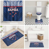 Rugby Toa Samoa Bathroom Set Samoa mo Samoa Island Warrior Pride - Polynesian Pride