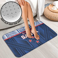 Rugby Toa Samoa Bathroom Set Samoa mo Samoa Island Warrior Pride - Polynesian Pride