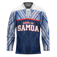 Custom Rugby Toa Samoa Hockey Jersey Samoa mo Samoa Island Warrior Pride - Polynesian Pride
