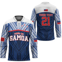Custom Rugby Toa Samoa Hockey Jersey Samoa mo Samoa Island Warrior Pride LT9 - Polynesian Pride